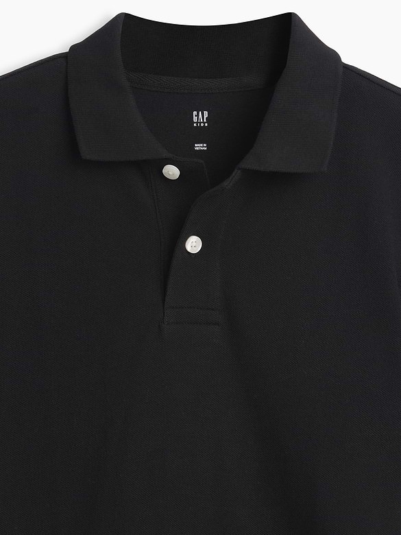 Kids Pique Polo Shirt