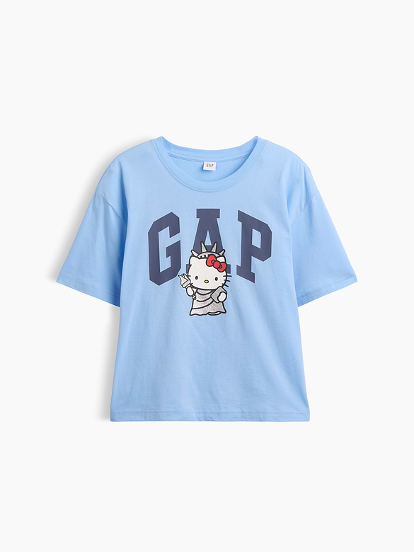 Hello Kitty Relaxed Logo T-Shirt