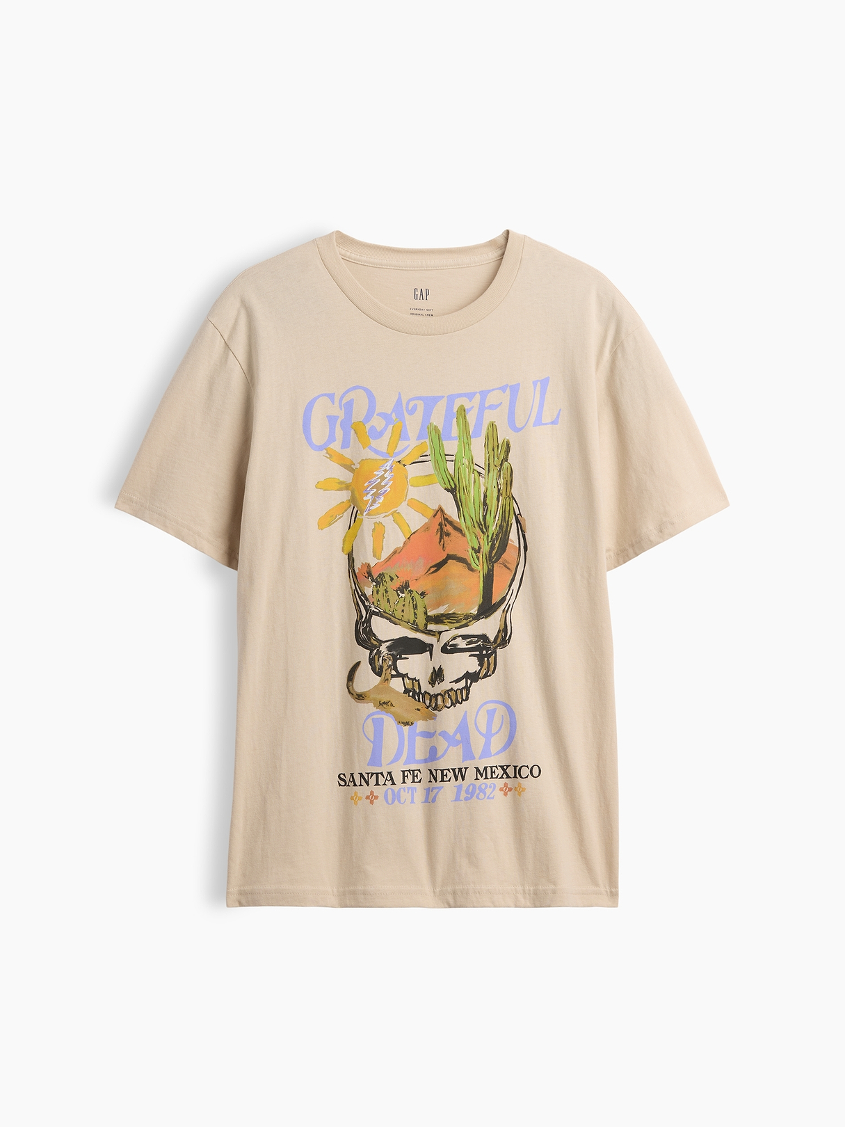 00s Grateful Dead Tシャツ Aztec 40 Years Grateful Dead Everyday Soft Relaxed Graphic T-Shirt | Gap Factory