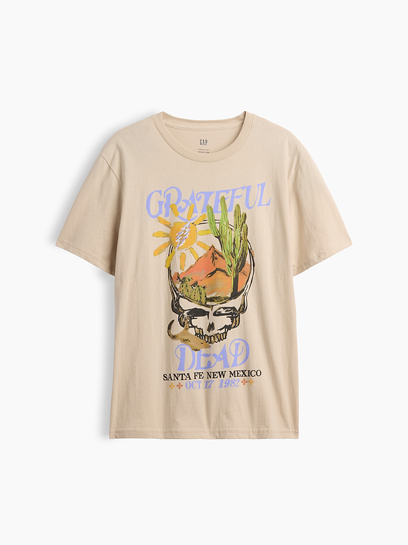 Grateful Dead Everyday Soft Relaxed Graphic T-Shirt