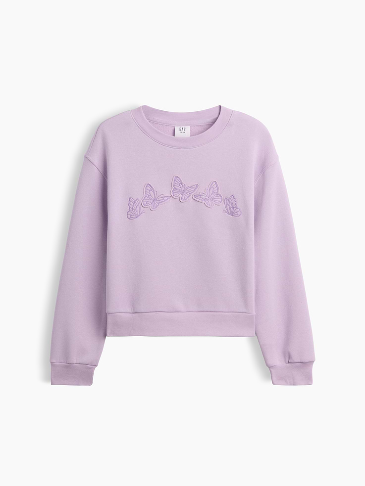 Image number 1 showing, Kids Wedge Crewneck Sweatshirt