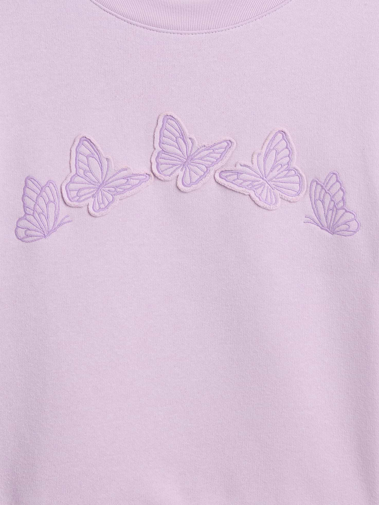 Image number 3 showing, Kids Wedge Crewneck Sweatshirt