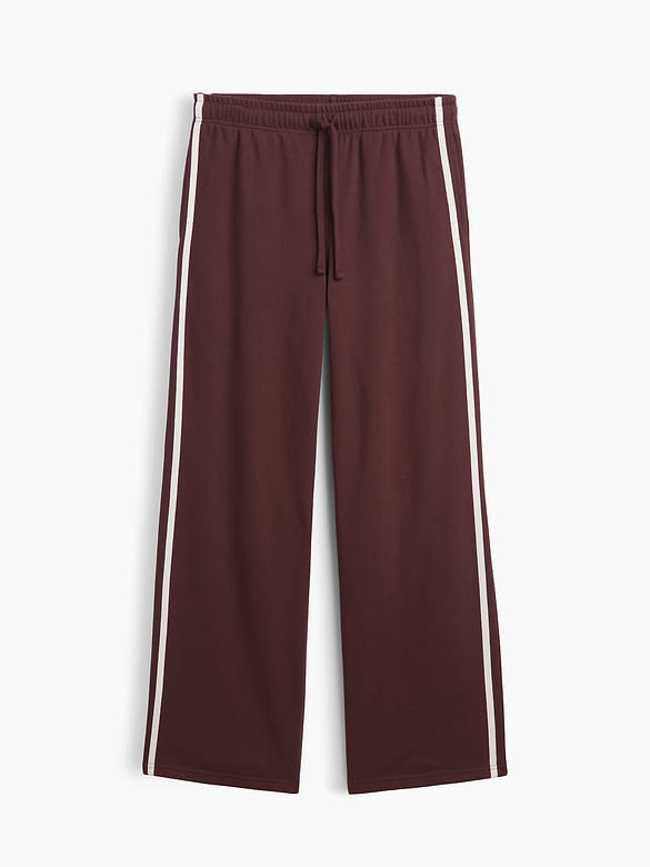 Relaxed French Terry Straight-Leg Sweatpants