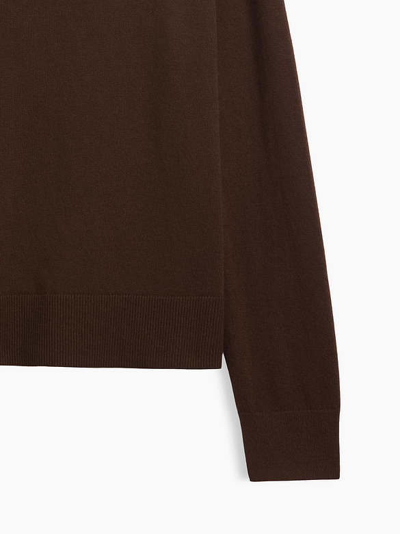 Relaxed Jersey Boatneck Sweater
