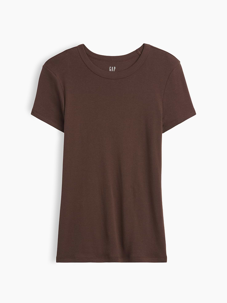Image number 5 showing, Ribbed Crewneck T-Shirt
