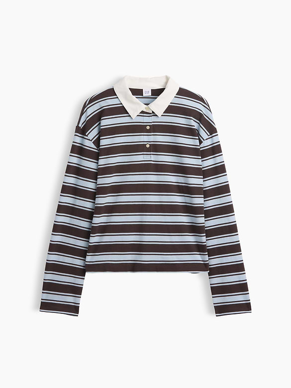Relaxed Rugby Polo Shirt
