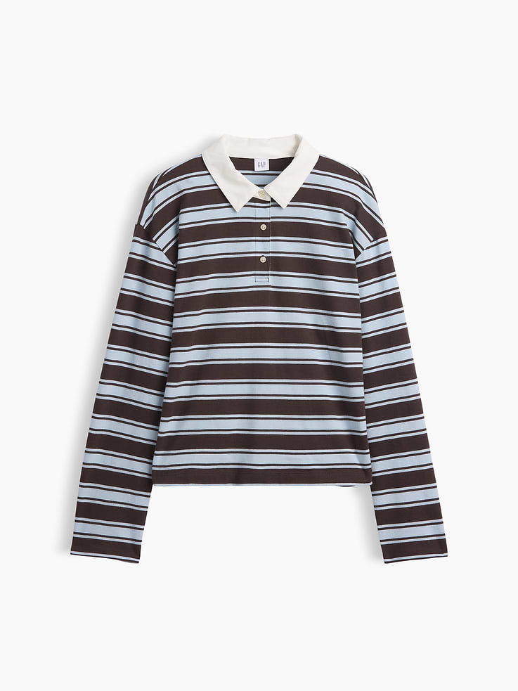 Image number 5 showing, Relaxed Rugby Polo Shirt