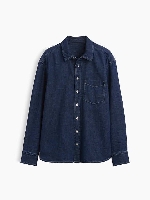 Oversized Denim Shirt