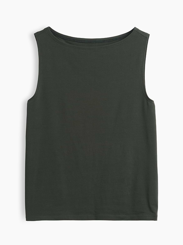 Boatneck Tank Top