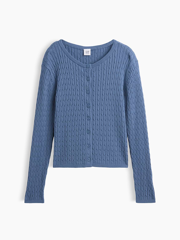 Kids Cable-Knit Cardigan