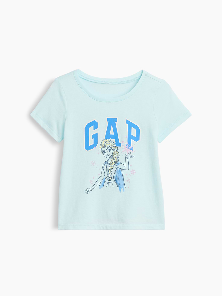 Image number 1 showing, babyGap × Disney Frozen Logo T-Shirt