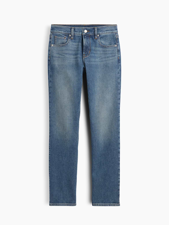 Mid Rise '90s Slim Straight Jeans