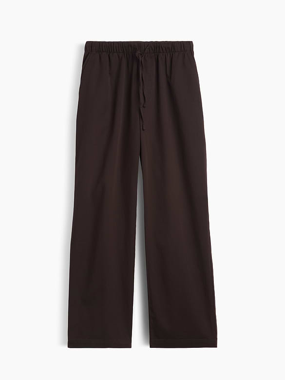 Mid Rise Easy Twill Pants