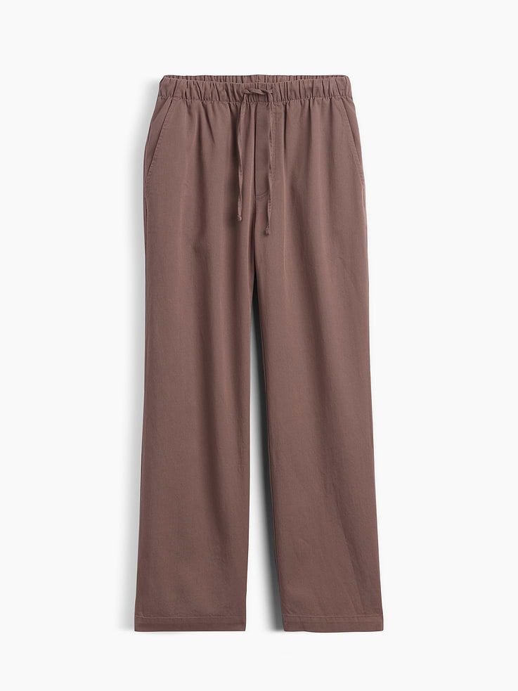 Image number 7 showing, Mid Rise Easy Twill Pants