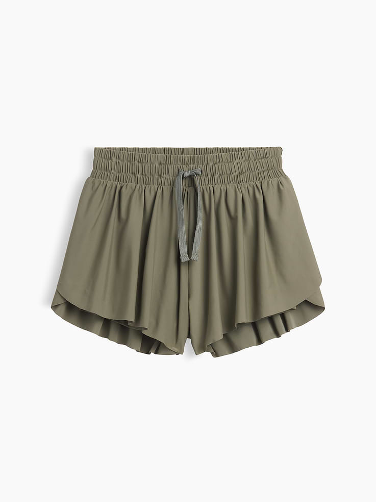 Image number 1 showing, Kids Pull-On Butterfly Shorts