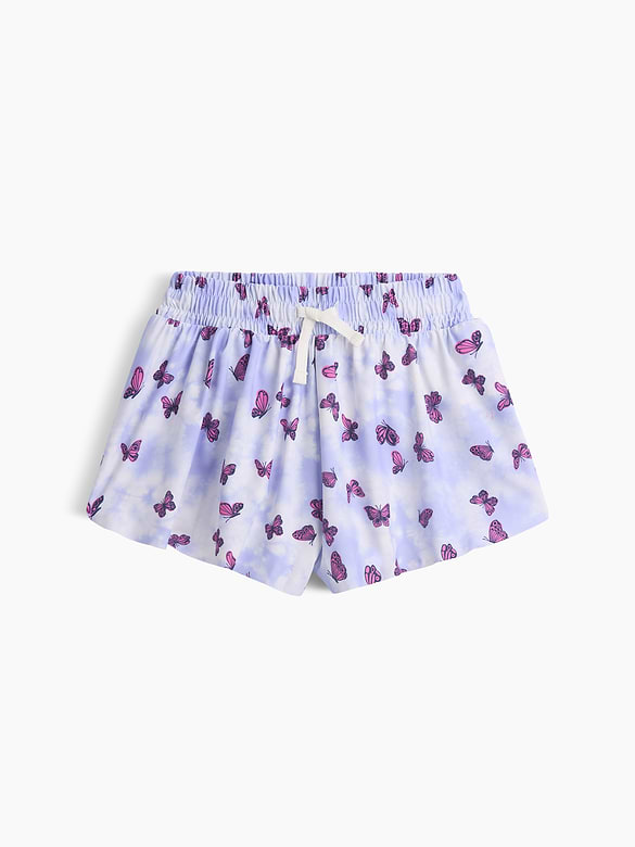 Kids Pull-On Butterfly Shorts