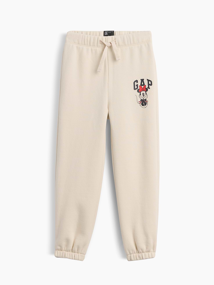 Image number 1 showing, babyGap × Disney Minnie Mouse Relaxed Pull-On Logo Joggers