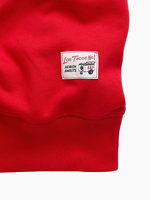 Adult Los Tacos No. 1 Heavyweight French Terry Oversized Sweatshirt
