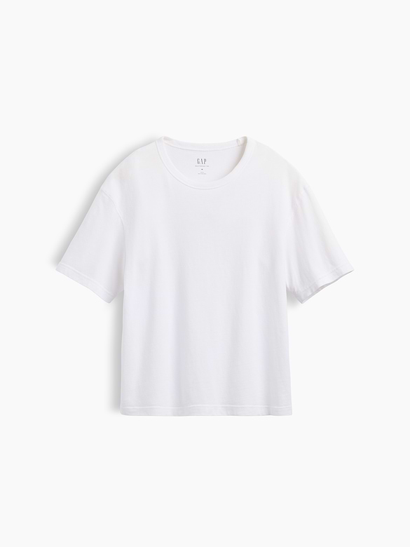 Adult Heavyweight Crop T-Shirt