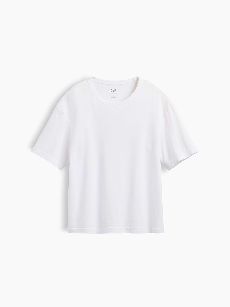 Image number 6 showing, Adult Heavyweight Crop T-Shirt