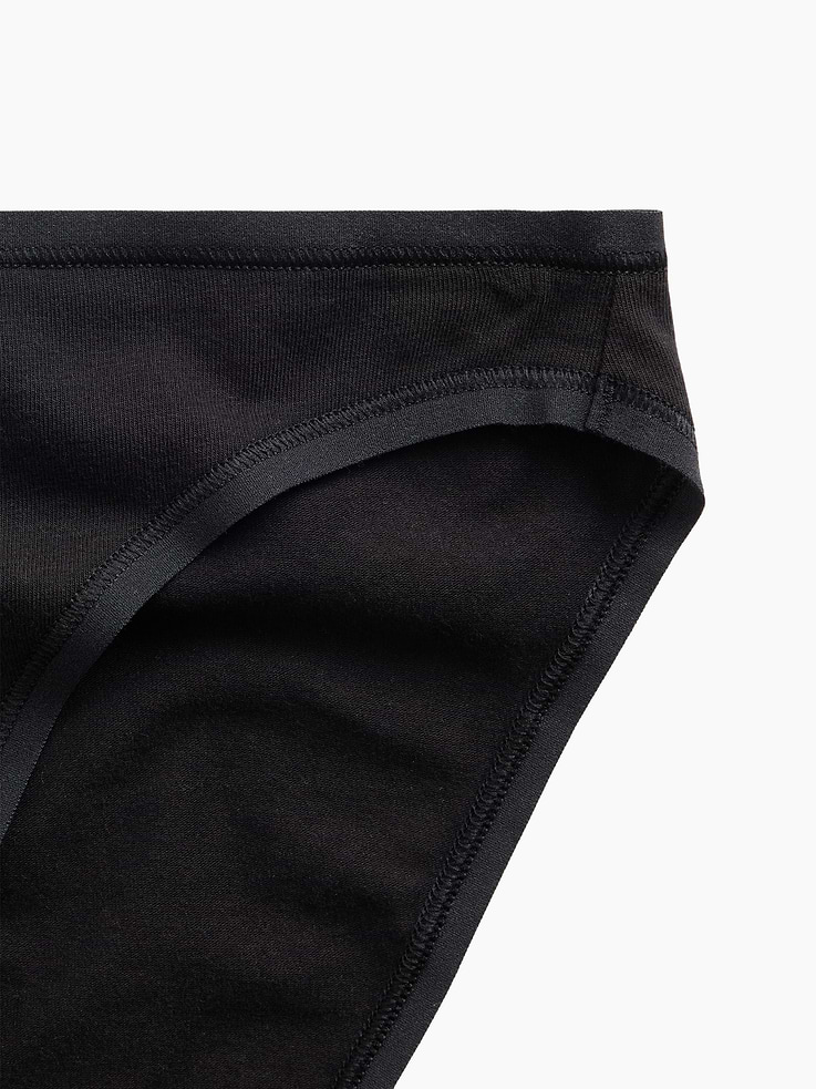 L'image numéro 3 présente Culotte bikini en coton biologique extensible PureDouceur