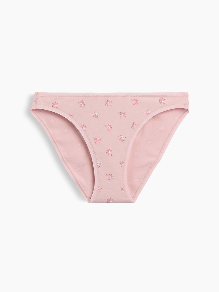 L'image numéro 4 présente Culotte bikini en coton biologique extensible PureDouceur