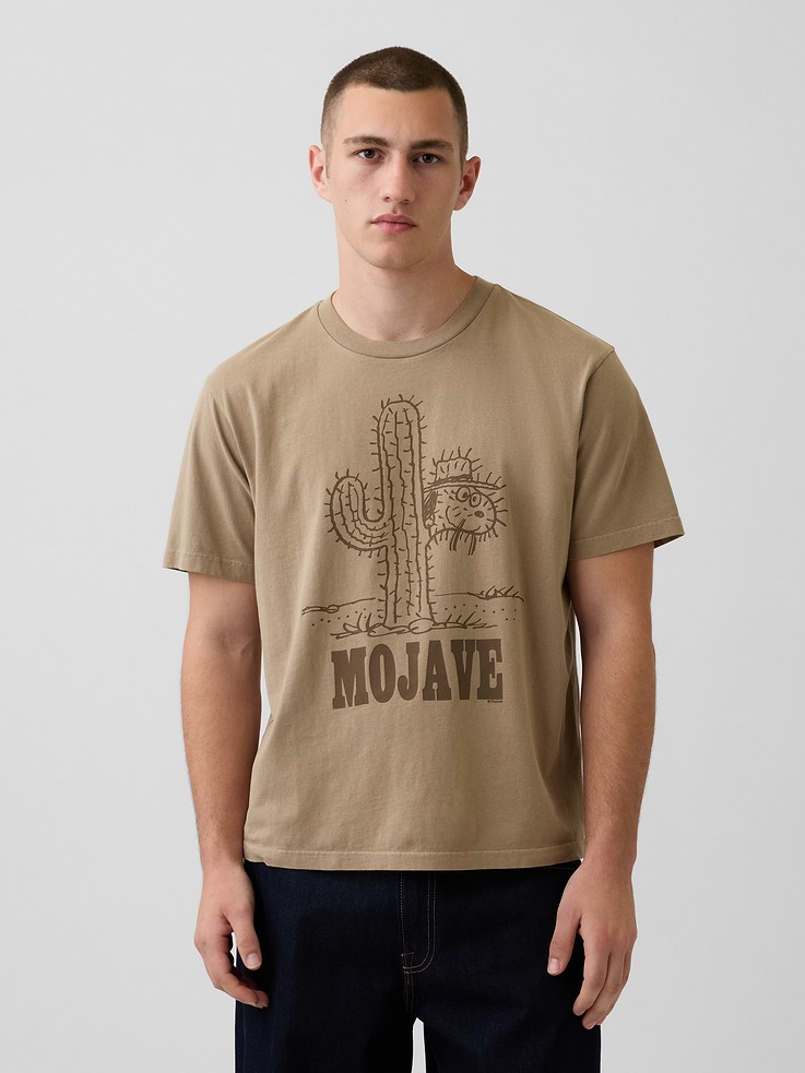 Image number 1 showing, Snoopy Mojave Relaxed Graphic T-Shirt