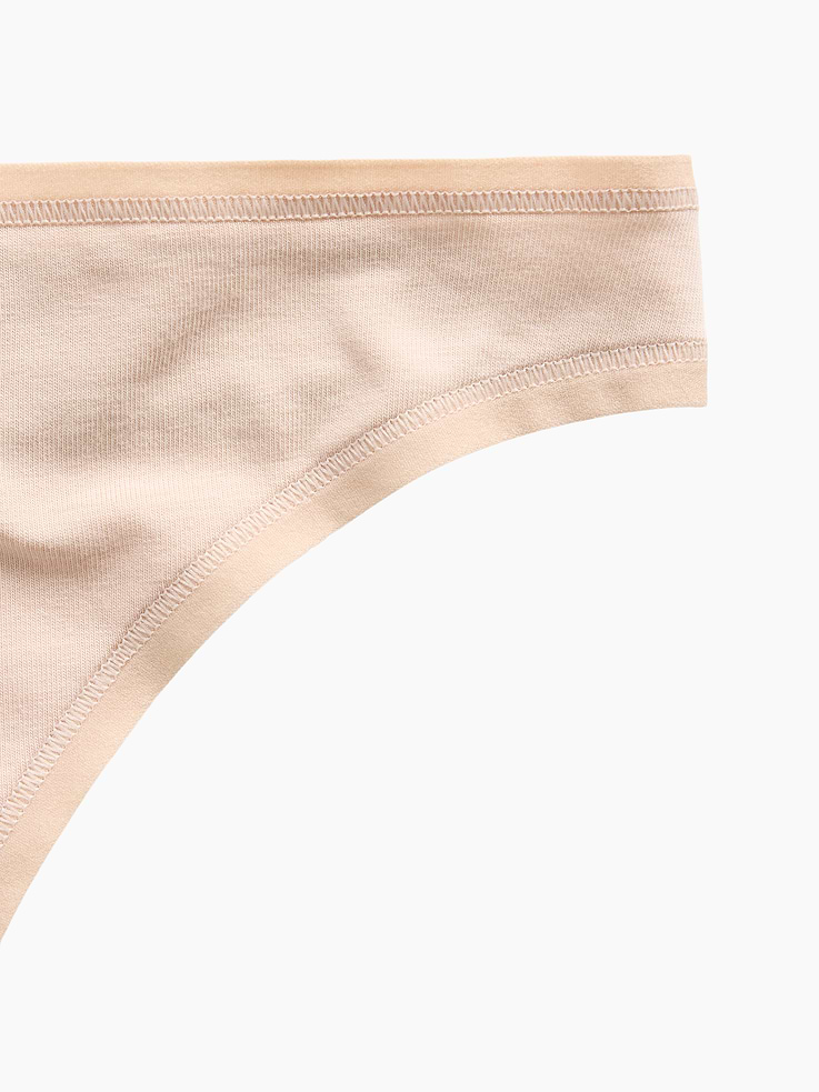 Image number 3 showing, SoftMade Organic Stretch Cotton Thong