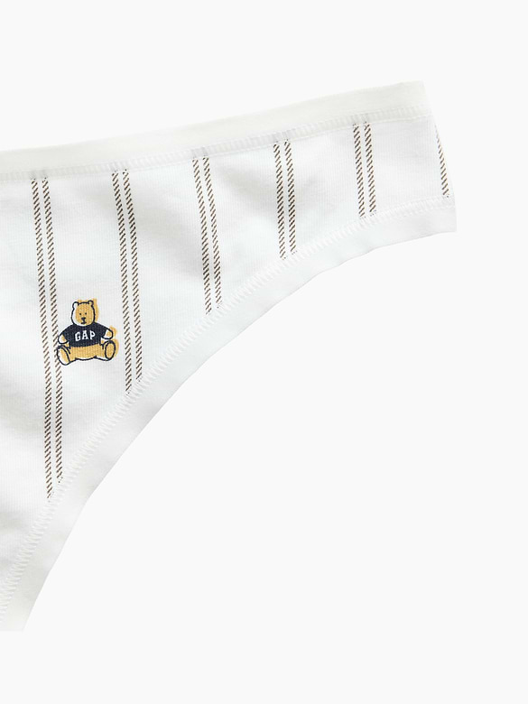 SoftMade Organic Stretch Cotton Thong