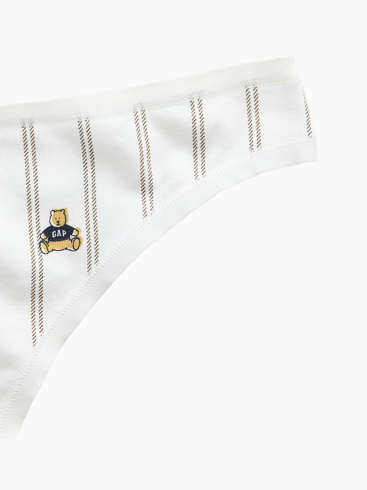 Image number 3 showing, SoftMade Organic Stretch Cotton Thong