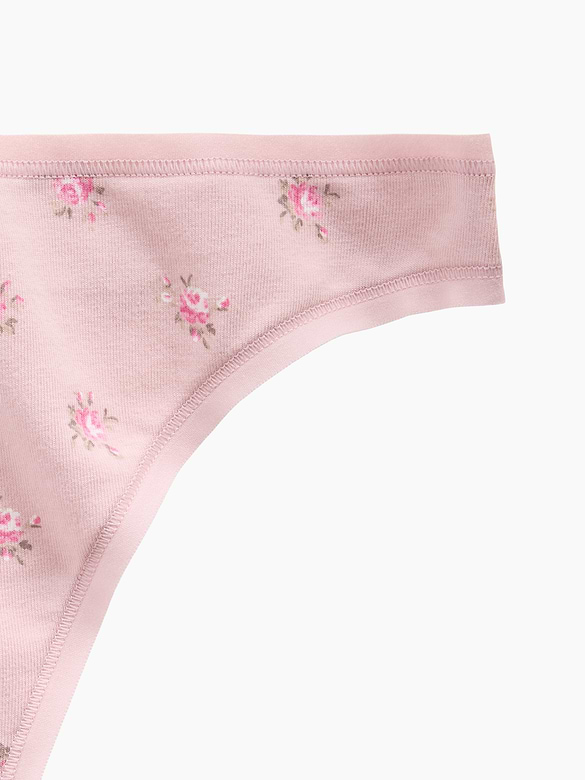 SoftMade Organic Stretch Cotton Thong
