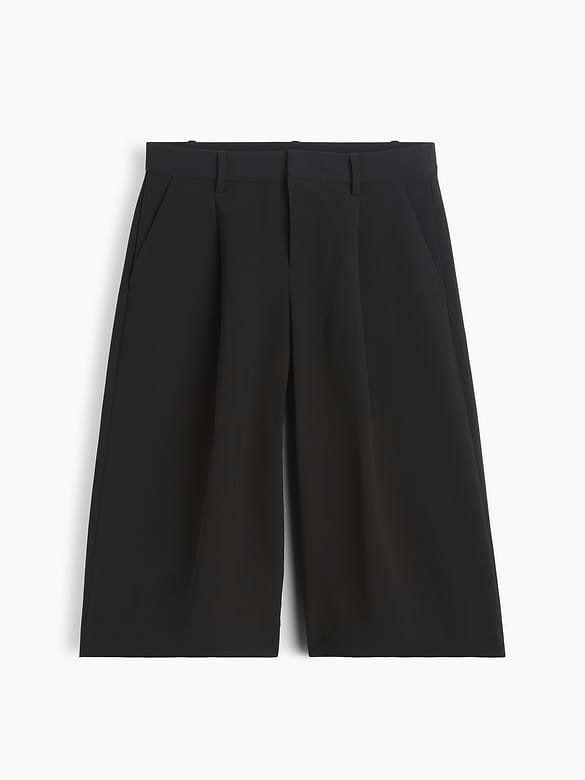 Low Rise Trouser Culotte Pants