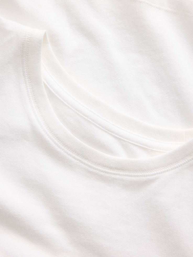 L'image numéro 4 présente T-shirt authentique rétréci en 100 % coton