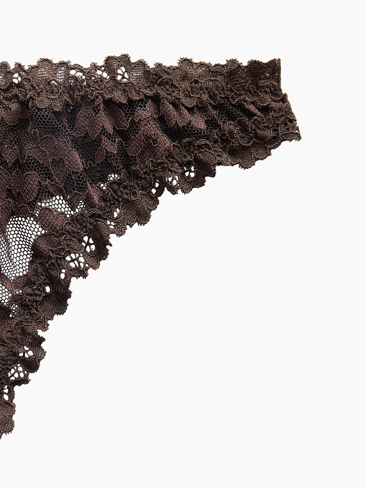 Image number 3 showing, Lace Thong