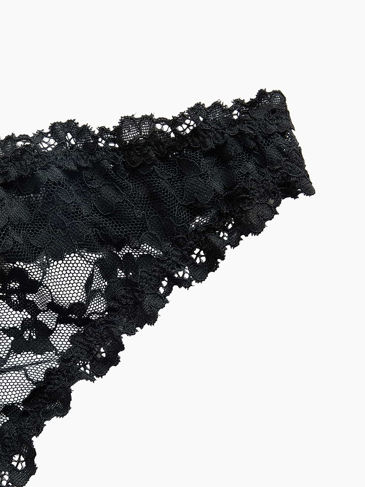 Image number 3 showing, Lace Thong