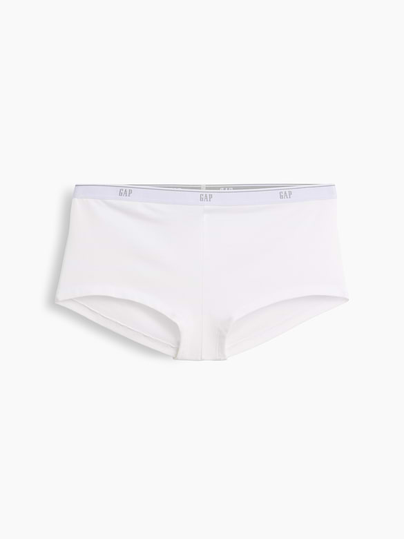 SoftMade Organic Stretch Cotton Logo Shorty