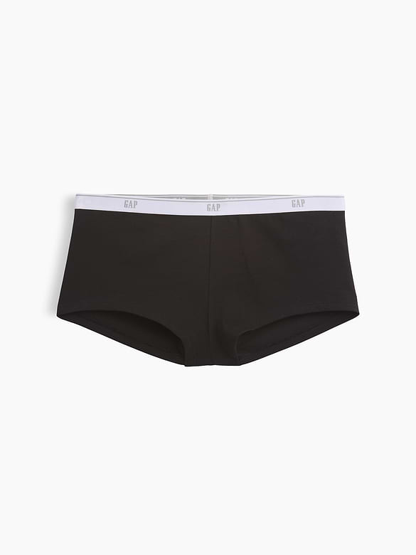 SoftMade Organic Stretch Cotton Logo Shorty