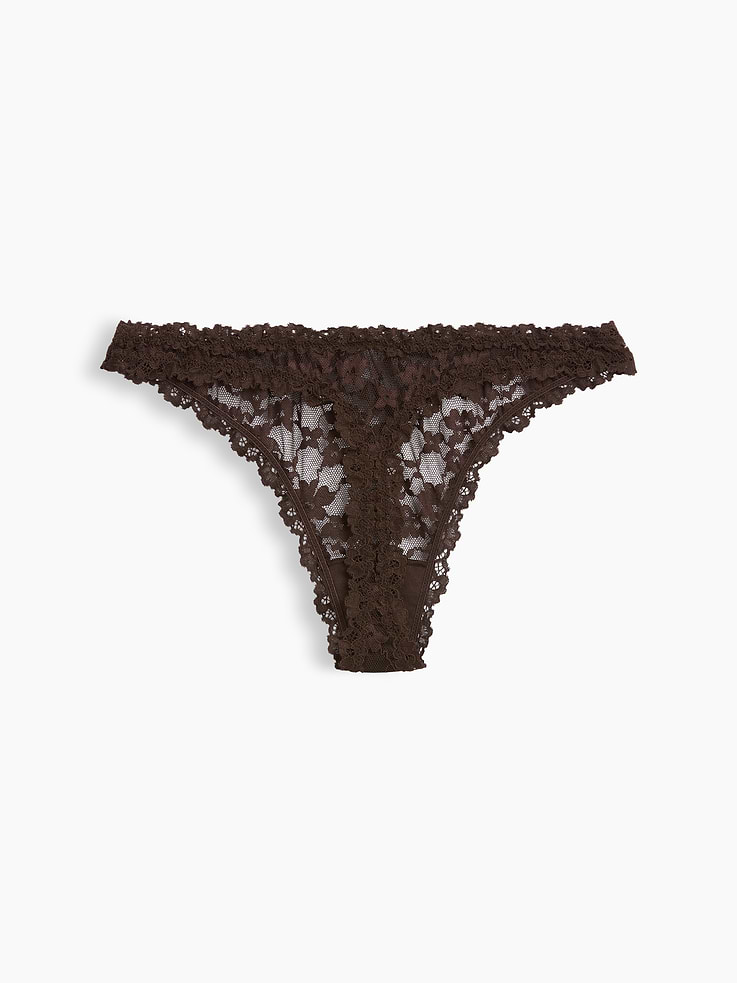 Image number 6 showing, Lace Thong