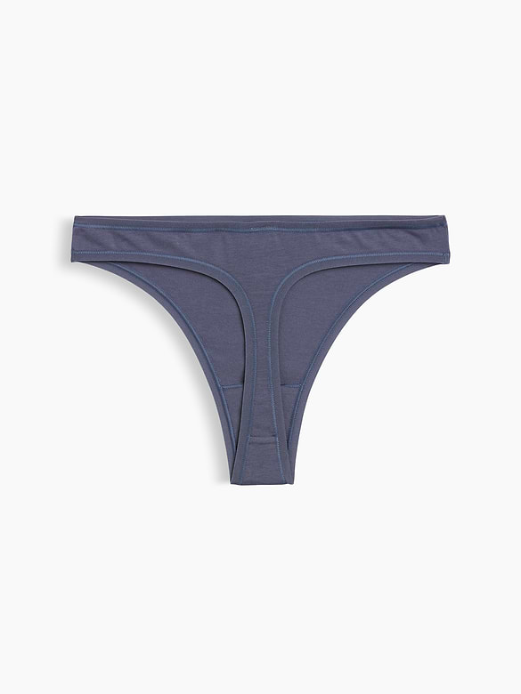 SoftMade Organic Stretch Cotton Thong