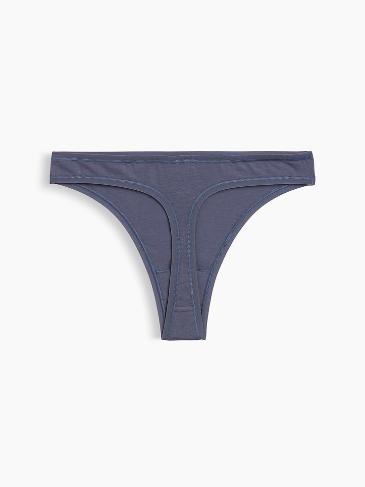 Image number 6 showing, SoftMade Organic Stretch Cotton Thong