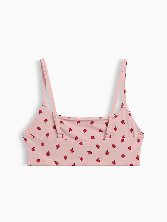 SoftMade Organic Stretch Cotton Scoop Bralette