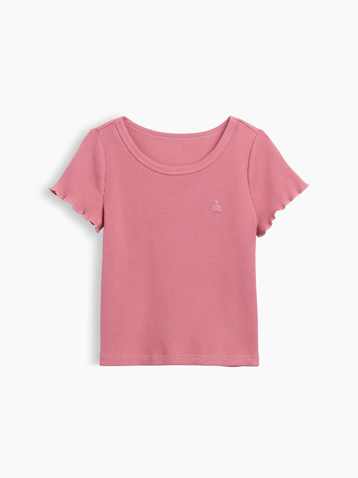 L'image numéro 1 présente T-shirt en tricot côtelé Agencez à volonté pour Bébé et Tout-petit