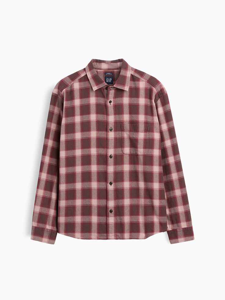 Image number 5 showing, Sunwashed Twill Relaxed Plaid Shirt