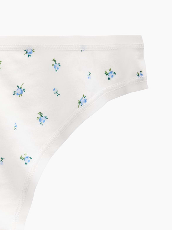 SoftMade Organic Stretch Cotton Thong