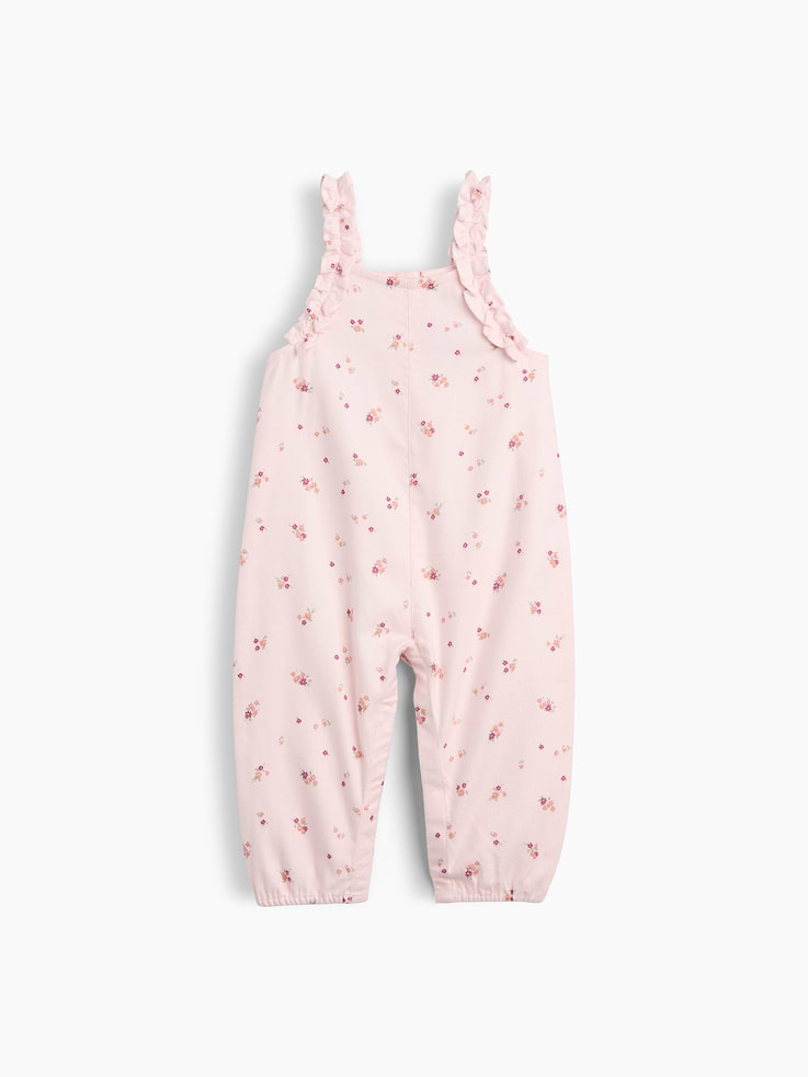 Image number 1 showing, Baby Ruffle Overalls