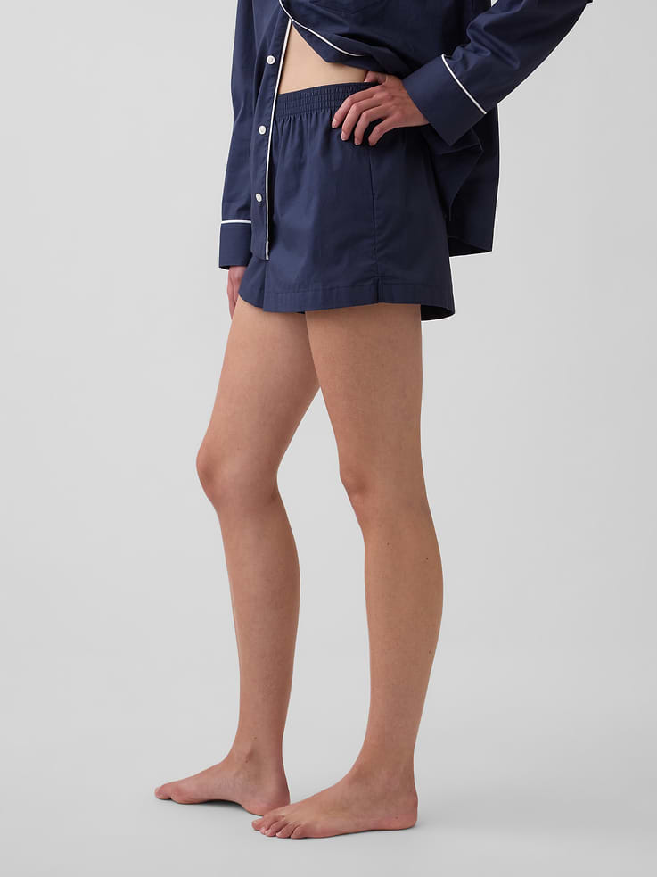 Image number 3 showing, Poplin PJ Boxer Shorts
