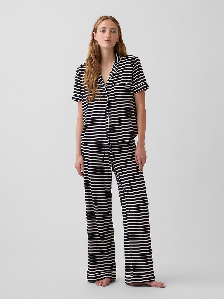 Image number 1 showing, SoftMade Modal PJ Pants