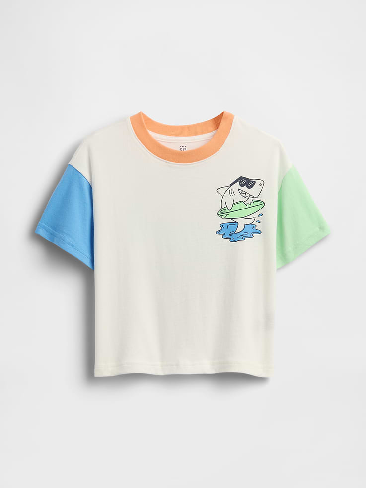 Image number 2 showing, Baby & Toddler Oversized Graphic T-Shirt