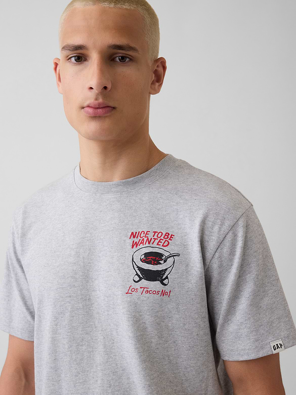 Adult Los Tacos No. 1 Relaxed Graphic T-Shirt