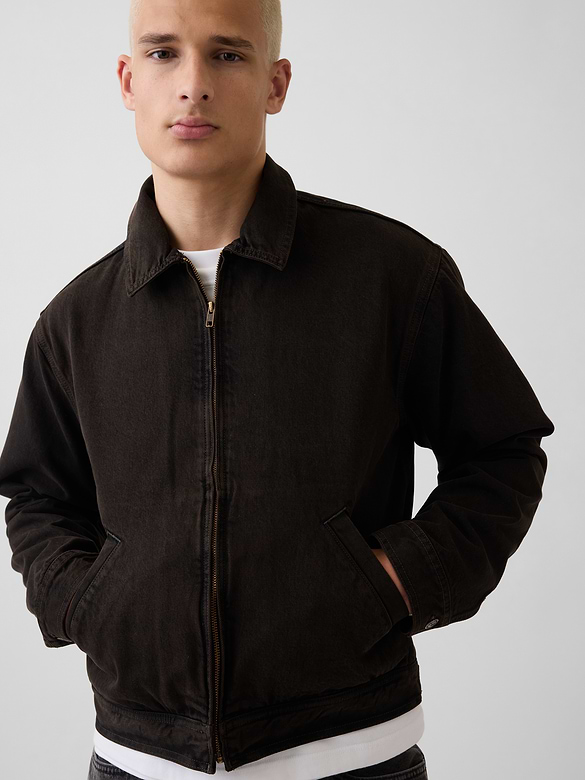 Denim Boxy Workwear Jacket